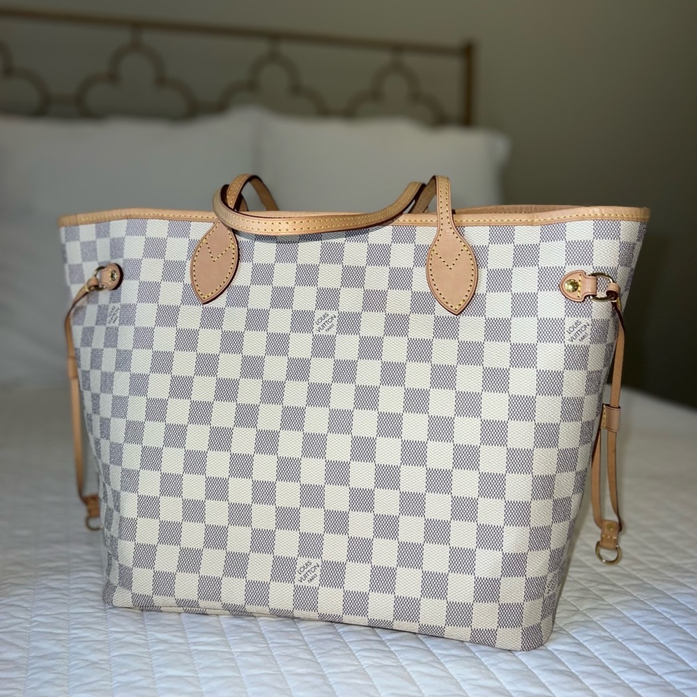 Louis Vuitton Neverfull MM Damier Azur
